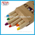 Wood crayons 6 packs colored pencils for painting